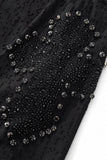 Sanctum Cross Short Set – Century Penthouse BLACK/BLACK