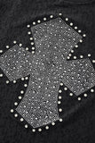 Sanctum Cross Short Set – Century Penthouse BLACK/SILVER
