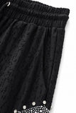 Sanctum Cross Short Set – Century Penthouse BLACK/SILVER