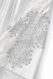 Sanctum Cross Short Set – Century Penthouse WHITE/SILVER