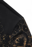 Imperial Leopard Crystal SS Shirt BLACK