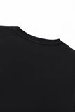Imperial Leopard Crystal SS Shirt BLACK