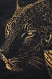 Imperial Leopard Crystal SS Shirt BLACK