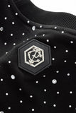 Stellar Scatter Sweatshirt – Century Penthouse BLACK/SILVER