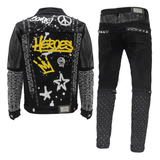 City Shine SET - BLACK