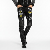 CITY SHINE Pants BLACK