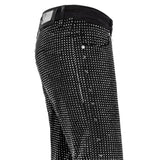 Crystal Gold Blazer Black/Gold + Thrill Seeker White/Silver + Pure Style Pants Black/Silver SET