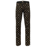 Dazzle Check + The Leader SET - BLACK/GOLD