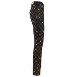 Dazzle Check + The Leader SET - BLACK/GOLD