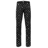 Dazzle Check + The Leader SET - BLACK/SILVER