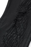 Regalia Medallion Print Denim SET - BLACK
