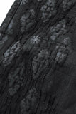 Regalia Medallion Print Denim Pant BLACK