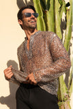 Chella Sequin Long Sleeve Shirt