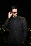 Splendor Cast Rhinestone Blazer