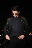Splendor Cast Rhinestone Blazer