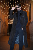 Seryna Sparkly Long Coat