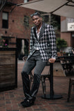 Torva Rhinestone Blazer