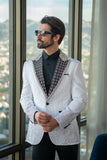 Noble Exclusive Rhinestone Blazer