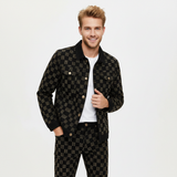 Dazzle Check + The Leader SET - BLACK/GOLD