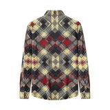 Diamond Plaid Stretch Shirt – El Baron RED