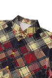Diamond Plaid Stretch Shirt – El Baron RED