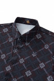 Geometric Seamless Shirt – El Baron BLACK