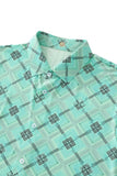 Geometric Seamless Shirt – El Baron PISTACHIO