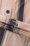 Heritage Plaid Stretch Woven Shirt-El Baron KHAKI