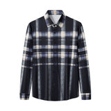 Heritage Plaid Stretch Woven Shirt-El Baron NAVY