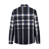 Heritage Plaid Stretch Woven Shirt-El Baron NAVY