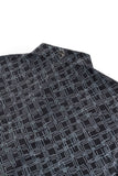 Seamless Geo Print Shirt – El Baron BLACK