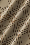 Seamless Geo Print Shirt – El Baron KHAKI