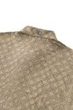Seamless Geo Print Shirt – El Baron KHAKI