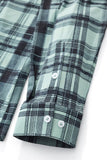 Seamless Plaid Stretch Shirt – El Baron GREEN