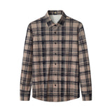 Seamless Plaid Stretch Shirt – El Baron KHAKI