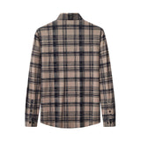 Seamless Plaid Stretch Shirt – El Baron KHAKI