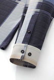Seamless Plaid Stripe Shirt – El Baron BLUE