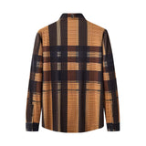 Seamless Plaid Stripe Shirt – El Baron CARAMEL