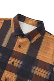 Seamless Plaid Stripe Shirt – El Baron CARAMEL