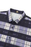 Seamless Classic Plaid Shirt – El Baron NAVY