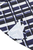 Seamless Bold Plaid Shirt – El Baron BLUE