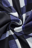 Seamless Bold Plaid Shirt – El Baron BLUE