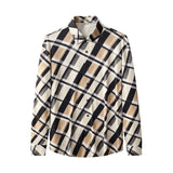 Seamless Bold Plaid Shirt – El Baron KHAKI