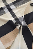 Seamless Bold Plaid Shirt – El Baron KHAKI
