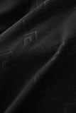 Embossed Monogram Tee – El Baron BLACK