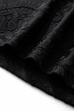 Embossed Paisley Tee – El Baron BLACK