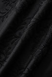 Embossed Paisley Tee – El Baron BLACK