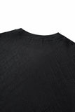 Embossed Diamond Monogram Tee – El Baron BLACK
