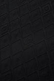 Embossed Diamond Monogram Tee – El Baron BLACK