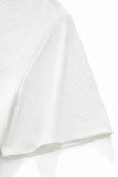 Embossed Diamond Monogram Tee – El Baron WHITE